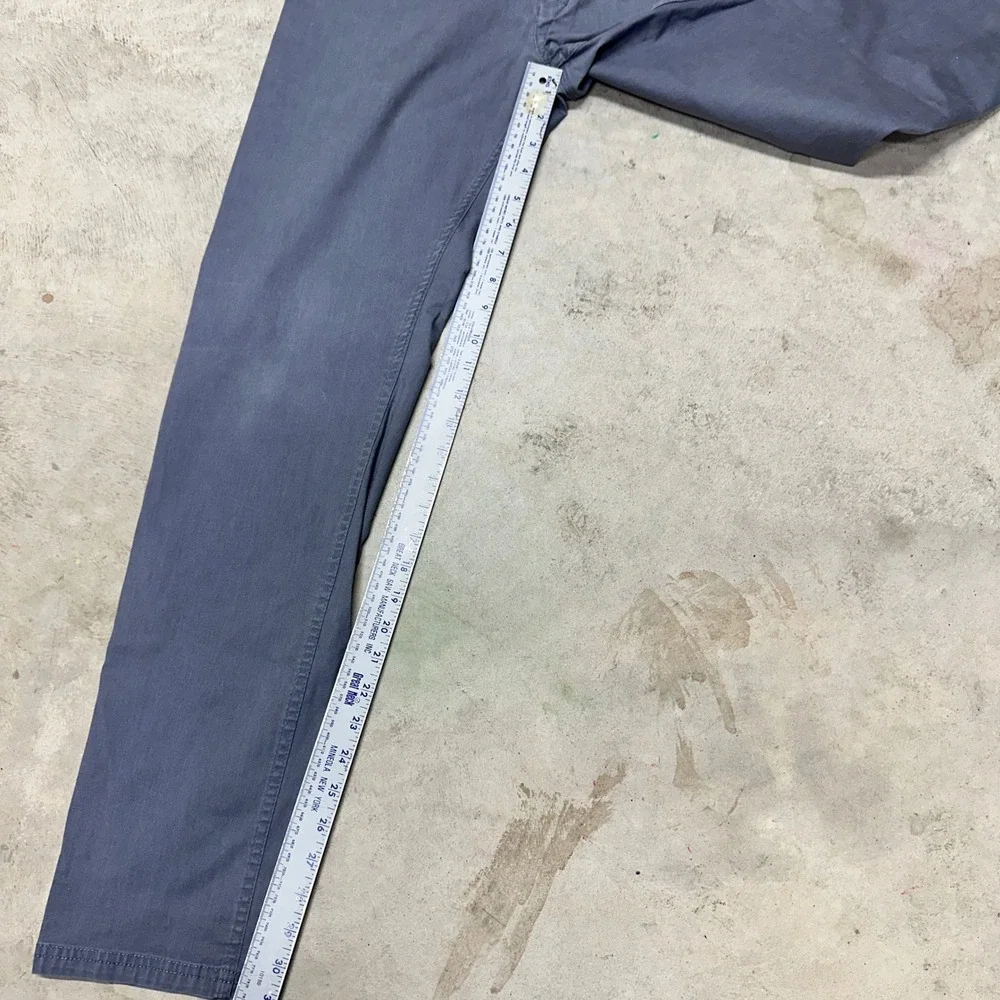 Oakley Slim Fit Pants Mens 31x32 Gray Cotton Blend Casual Chinos Trousers
